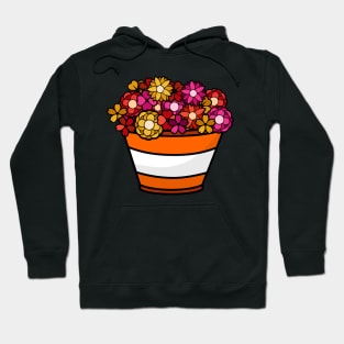 Orange Plant Pot Hoodie